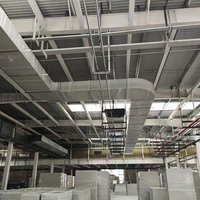 Panneau de conduit phénolique ignifuge pré-isolé pour systèmes de ventilation CVC commerciaux