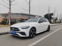 Mercedes-Benz C260L Facelift 2022 1.5T 9AT Berline RWD LHD Hybride Léger Voiture d'Occasion 204HP Night Sport Export Chine Stock