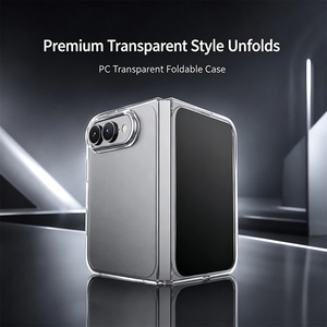 Custodia Sottile Trasparente Artigianale per iPhone 18 Fold con Taglio Preciso per Fotocamera, Portatile, Anti-usura, Anti-urto Quotidiano - Product Image 2