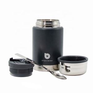Jarra de sopa aislada de acero inoxidable, termo, jarra de comida, 500ml, fiambrera al vacío con cuchara plegable - Product Image 5