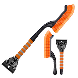 OEM/planche de déneigement de <span class=keywords><strong>voiture</strong></span> rétractable deux en un grattoir de <span class=keywords><strong>givre</strong></span> de verre rétractable et brosse à neige outil de grattoir à glace rétractable - Product Image 1