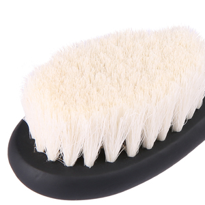 Brosse <span class=keywords><strong>de</strong></span> rasoir naturelle longue <span class=keywords><strong>en</strong></span> <span class=keywords><strong>bois</strong></span> <span class=keywords><strong>de</strong></span> hêtre, pour barbier, poils <span class=keywords><strong>de</strong></span> sanglier, grande brosse à barbe noire - Product Image 5