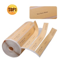 Étiquette adhésive en papier laminé synthétique mat de haute qualité avec impression personnalisée