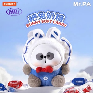 100% Original chino <span class=keywords><strong>Panda</strong></span> <span class=keywords><strong>Mr</strong></span>.Pa Candy serie vinilo felpa colgante cajas ciegas colgantes llaveros 6 unids/caja regalos para niños - Product Image 2