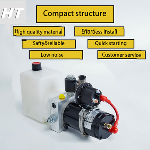 12V 24V 0.8kw động cơ bơm thủy lực điện Pallet xe tải điện đơn vị gói đôi tác động bơm thủy lực đơn vị điện - Product Image 2