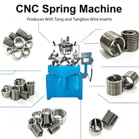 Machine à ressorts CNC : Conception optimisée pour la production en série de inserts filetés courants