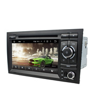 Pemutar CD MP3 GPS Layar Sentuh 7-inci untuk Audi A4 (2002-2008) Head Unit Mobil Android Auto untuk Kontrol Setir Pemutar 1 Tahun Garansi