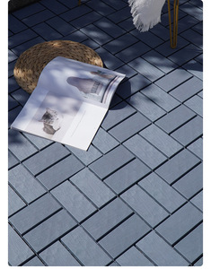 Modern Outdoor Decorative Terrace DIY Plastic Deck Tile Garden <b>Patio</b> <b>Flooring</b> Interlocking Deck Tile - Product Image 6