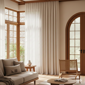 Rail de rideau motorisé intelligent <span class=keywords><strong>Tuya</strong></span> WiFi en aluminium avec télécommande et commande vocale pour l'automatisation de la maison et du salon - Product Image 5