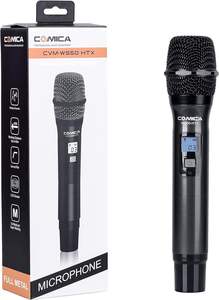 Microphone portable sans fil <span class=keywords><strong>Comica</strong></span> <span class=keywords><strong>CVM</strong></span>-WS50HTX, support de smartphone intégré, batterie rechargeable intégrée - Product Image 5