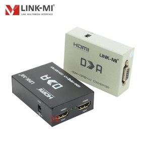 <span class=keywords><strong>Convertitore</strong></span> <span class=keywords><strong>HDMI</strong></span> <span class=keywords><strong>a</strong></span> VGA YPbPr con Estrattore Audio Ottico SPDIF, Switch Componenti RGBHV 2 in 1 Uscita HDCP - Product Image 1