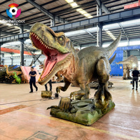 Gerçek dinozor boyutunda Animatronic dinozor parkı Dino Park Lifesize dinozor Robot özelleştirmek modelleri