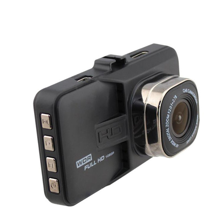 Дропшиппинг 1080P двойная линза Dash Cam 3 дюйма Приборная панель автомобиля камера для вождения 170 градусов двойной объектив