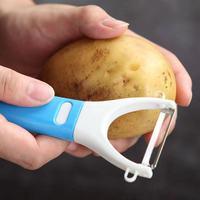 Multifunctionele handmatige roestvrijstalen fruit- en groenteschiller voor de keuken