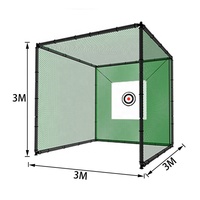 Filet de Golf personnalisé, grande maille de Golf, coffre-fort et Durable, Cage de frappe de Golf, filet de pratique de balançoire avec Tube de protection en caoutchouc souple