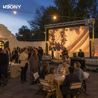 Pantalla LED de Alquiler para Interiores P2.6, 500x500mm, 7680Hz, Pantalla LED para Escenarios, Video Wall para Bodas, Salones de Baile, Eventos