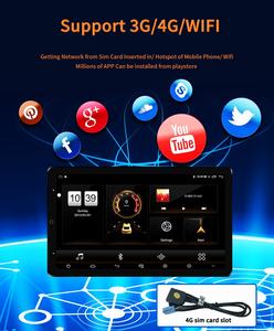 13.3 pouces écran rotatif 1 Din/2 din universel Android autoradio lecteur Dvd avec DSP GPS WIFI 4G LTE autoradio - Product Image 3