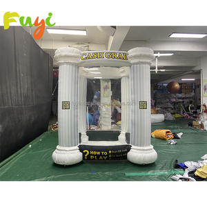 Machine à argent gonflable à <span class=keywords><strong>prix</strong></span> d'usine, article de jeu de fête, machine à billets gonflable - Product Image 3