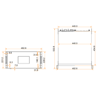Empalmador de Video Serie H H5 de Novastar, Nuevo y Original, para Pantallas LED