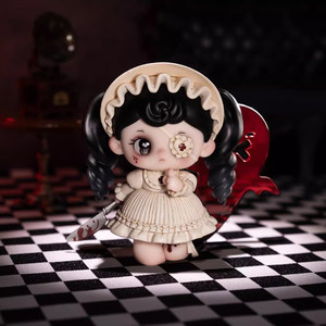 TARTI Série Hôtel Fantôme Boîte Mystère Figurine Fantôme Mignonne Jouet Tendance Kawaii Objets de Collection Décoration de Bureau Cadeau de Fêtes - Product Image 5