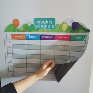 Weekly Dry Erase Board For Fridge Magnetic Calendar Whiteboard Planner Chore Chart For Kids