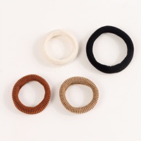 Nouveaux élastiques à cheveux pour femmes, style naturel, haute élasticité, multicolores, mignons, pour queue de cheval, design circulaire, accessoires pour cheveux de fille