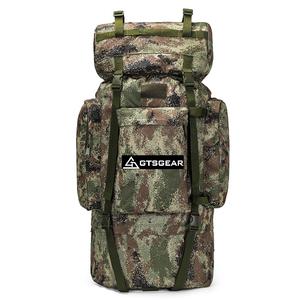 Gtsgear 110L เป้เหล็กรูปตัวยู, กระเป๋าเป้สะพายหลังแบบมีซิปความจุขนาดใหญ่สำหรับตั้งแคมป์กลางแจ้งเดินป่าท่องเที่ยวยามว่าง - Product Image 2