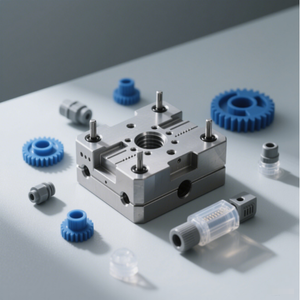 CNC Fabricação de Cosméticos Garrafa Cap Design Molde de Injeção Plástica para PVC ABS PP P & D Produtos Categoria de Produtos Moldes - Product Image 3