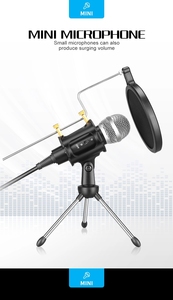Mini grabación micrófono de condensador teléfono móvil micrófono 3,5mm Jack microfone para PC ordenador Karaoke micrófono para teléfono - Product Image 6