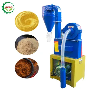 Top Quality High Efficiency Multipurpose Grain Animal Feed Making Crushing Self Suction Feed Grain Crusher