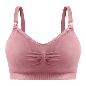 <span class=keywords><strong>Reggiseno</strong></span> per allattamento al seno BH <span class=keywords><strong>reggiseno</strong></span> aperto per maternità confortevole reggiseni per allattamento senza fili senza cuciture plus size <span class=keywords><strong>reggiseno</strong></span> per allattamento - Product Image 4