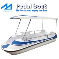 Elektrisches Tretboot, Wasserspielgerät, Wasserfahrrad, Tretboot zum Verkauf, Fabrikpreis, 6-Personen-Wasserausrüstung