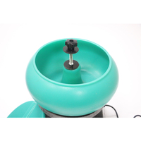 Polisseuse vibrante automatique de bureau Kinway Guangdong 17 pouces pour bijoux, petite machine de meulage vibratoire humide et sèche