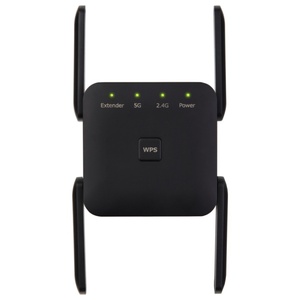 เครื่องขยายสัญญาณไวไฟ 5Ghz แบบไร้สาย ความเร็ว 1200Mbps รองรับ 802.11AC ขยายสัญญาณ 2.4G ระยะไกล - Product Image 1