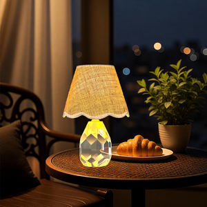 Lampe de table de bureau en métal LED rechargeable sans fil 2700k avec contrôle tactile, variateur d'intensité, pour la maison, le bar, la chambre à coucher, luxe - Product Image 3