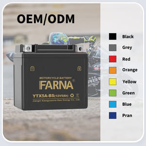 YTZ5S toptan 125CCA uzun çevrim ömrü motosiklet 12v12vkurşun-asit motosiklet pil - Product Image 4