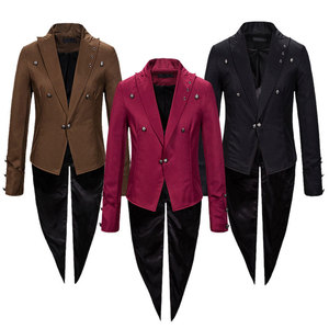 Người Đàn Ông Thời Trung Cổ Victoria Trang Phục Tuxedo Tailcoat Gothic Steampunk Áo Khoác Áo Dài Trang Phục Áo Khoác Đồng Phục Cho Nam Giới - Product Image 1