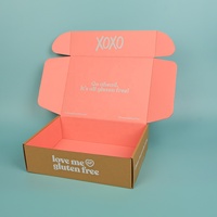 Boîte à perruques réutilisable en kraft avec logo personnalisable, matériaux recyclés, grande taille, emballage en carton ondulé doublé d'éponge pour vêtements et chaussettes