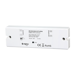 <span class=keywords><strong>Zigbee</strong></span> tunnable trắng 12/24V 120W 2CH LED dimmer - Product Image 1
