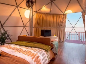 เต็นท์แกลมปิ้งสุดหรูในบัลแกเรียพร้อมห้องน้ำและเครื่องปรับอากาศ เต็นท์แกลมปิ้งทรงโดมไม้แบบธรรมชาติจาก <span class=keywords><strong>Naturehike</strong></span> - Product Image 2