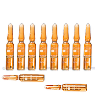 Compléments jetables 1ml 2ml Emballage vide liquide d'essence cosmétique Petite bouteille de sérum médicale Ampoules en verre