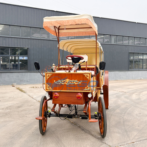 Nouvelle Conception 2026 – Carrosse Électrique Royal Classique à 4 Roues, Élégant, Personnalisé pour Mariages et Transports Spéciaux - Product Image 1