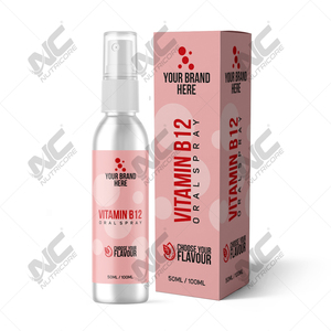 Complément alimentaire pour adultes à vente chaude, vitamine B12 liquide à vaporiser, flacon de 50 ml - Product Image 3