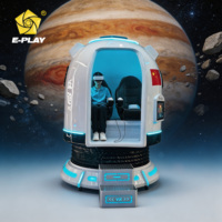 Simulateur de réalité virtuelle E-PLAY Space Capsule VR, cabine de fusée, expérience de vol spatial VR pour musée scientifique et parc d'attractions