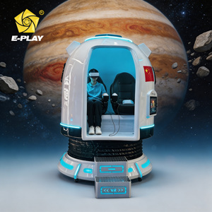 Simulador de Realidad Virtual E-PLAY Space Capsule, Cabina de Cohete VR, Máquina de Experiencia de Vuelo Espacial para Museos de Ciencia y Parques de Diversiones - Product Image 1