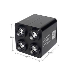Kit de Fibra Óptica Intermitente RGBW de 36 W y 4 Puertos |   Luces LED de Estrellas para Techo de Coche y Decoración del Hogar - Product Image 3