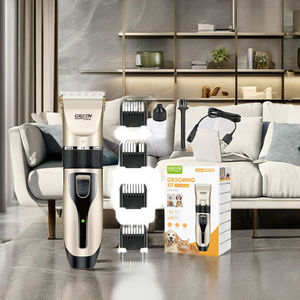 Pelo eléctrico de carga USB para cortadora con extremo hembra NEMA 15A corriente nominal enchufe de EE. UU. hoja de acero inoxidable estándar para mascotas - Product Image 4