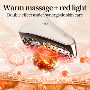 K.SKIN Factory Price 2-in-1 <b>Neck</b> and Face Massage Cleansing Micro-current Face Beauty Device Red <b>Light</b> Beauty Device - Product Image 4