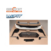 WOFIT AUTO Pièce de rechange Partie de carrosserie avec calandre (blanc perle) pour toyota Land Cruiser LC200 2019