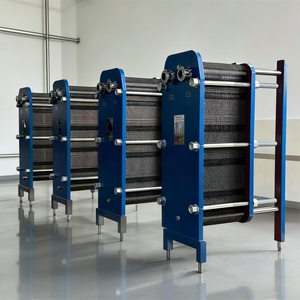 เครื่องแลกเปลี่ยนความร้อนแบบแผ่นสเตนเลสสตีล KEDUN แบบช่องกว้าง ความดัน 3.0MPa อัตราการไหล 1.2-15.2 ลิตร/กิโลวัตต์ สำหรับการให้ความร้อน/ความเย็นของของเหลวที่มีความหนืดสูง - Product Image 5